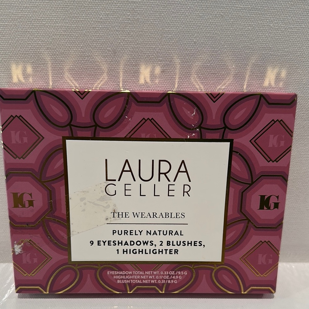 Laura Geller The Wearables Pinking of You 12 Multi-Finish Eyeshadows.